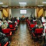 Momentos da Palestra: O ensino, uma prática de relações.  Evento: 4º CONAFASF, realizado na Faculdade Sagrada Família. 16/05/17.